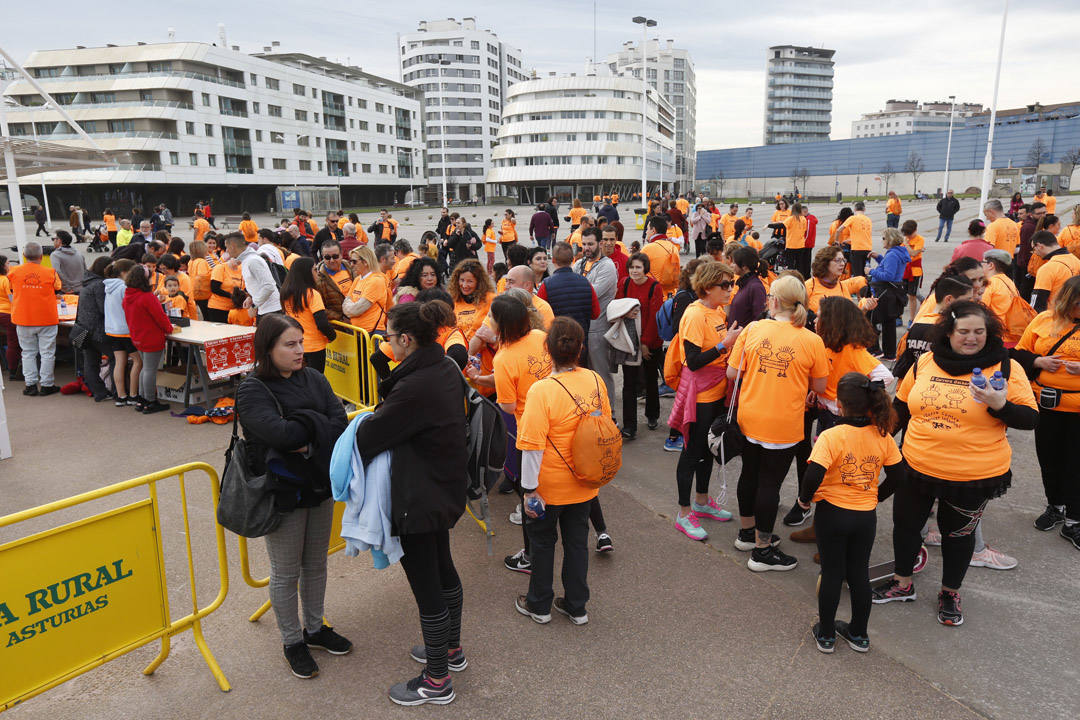 Gijón corre la II Carrera contra el Cáncer Infantil