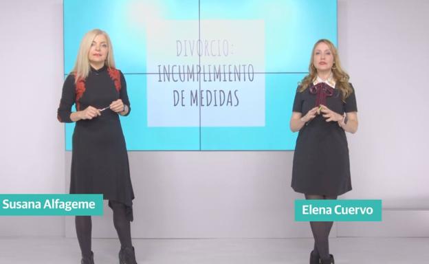 ¿Qué debemos hacer si se incumplen las medidas definidas en un divorcio?