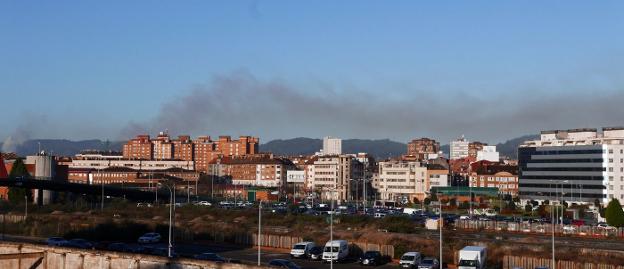 Una caída de tensión en las baterías de cok de Arcelor provoca una nube de contaminación