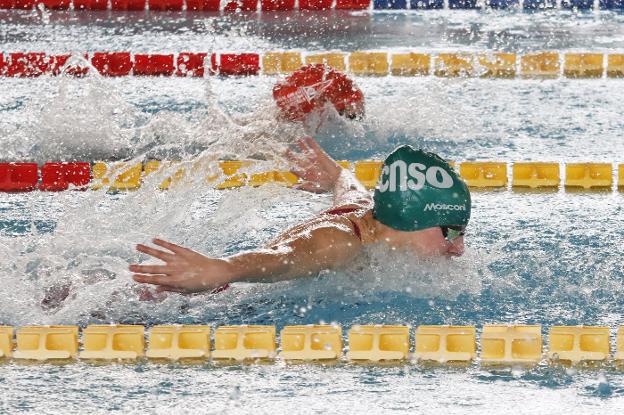 Sergio Campos se adjudica el triunfo en el VIII Trofeo de la Sidra en la piscina en el Grupo