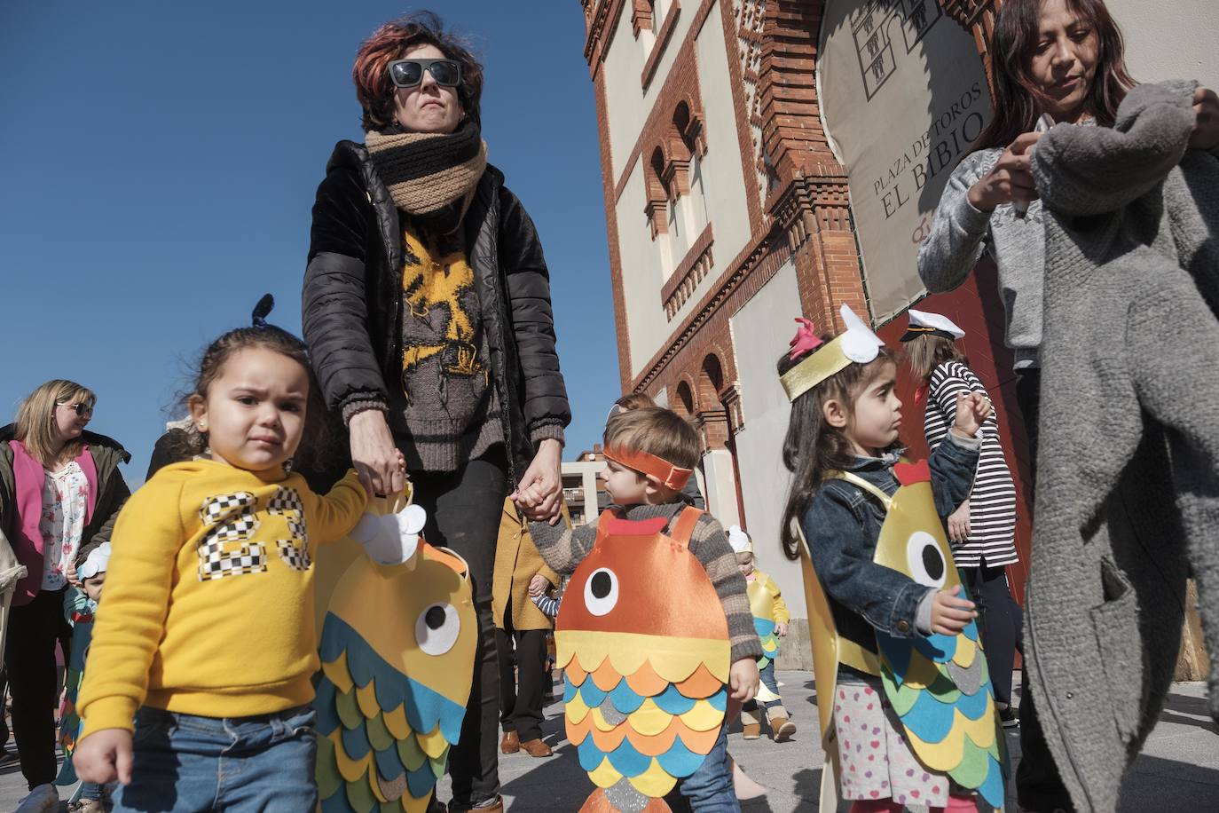 Los colegios de Gijón celebran el Antroxu