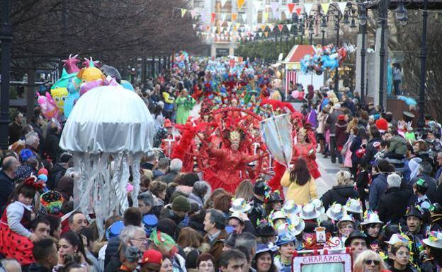 La celebración del carnaval obliga a restricciones de tráfico en Gijón