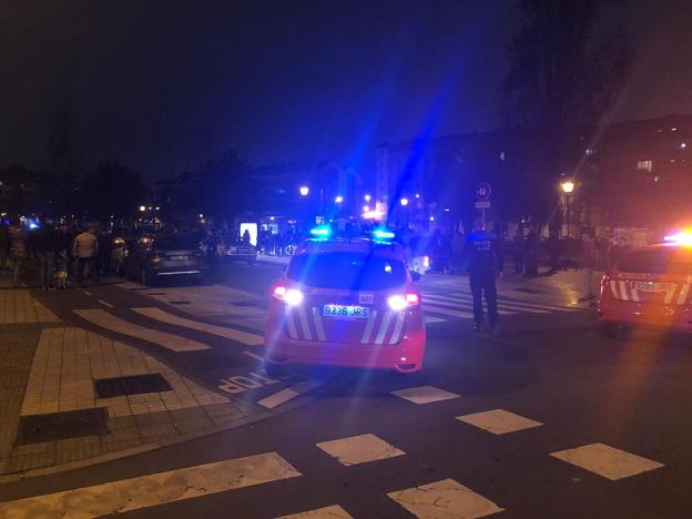 Dos detenidos en Contrueces con droga en el coche tras una persecución policial