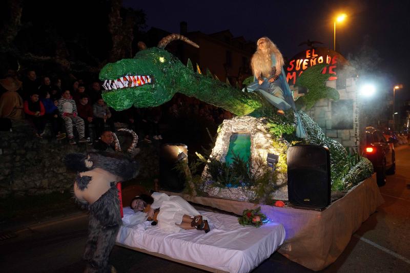 Magia y diversión en el Carnaval de Llanes