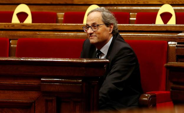 La Fiscalía apremia al Supremo para que inhabilite cuanto antes a Torra