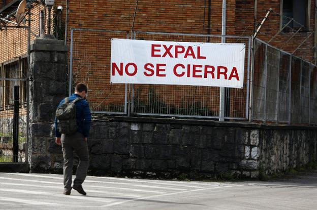 Los últimos proyectiles de los trabajadores de Expal en Trubia