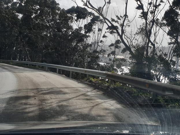 «La carretera del faro no necesita inversiones millonarias, sino arreglos»