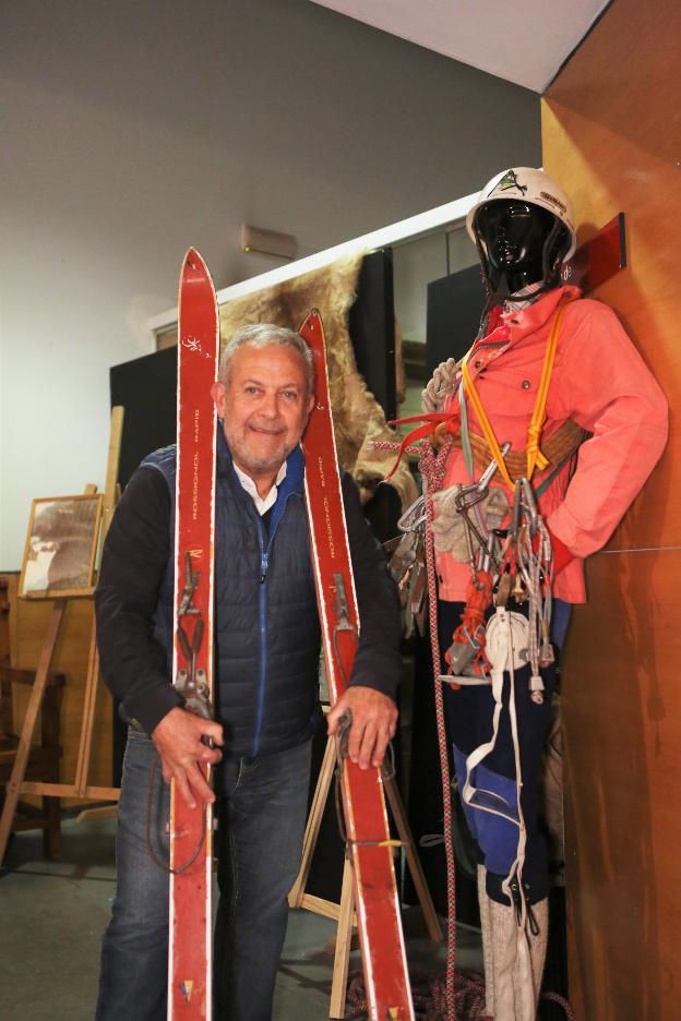 «Pesan más tres mosquetones de antes que todo lo que se lleva hoy a la montaña»