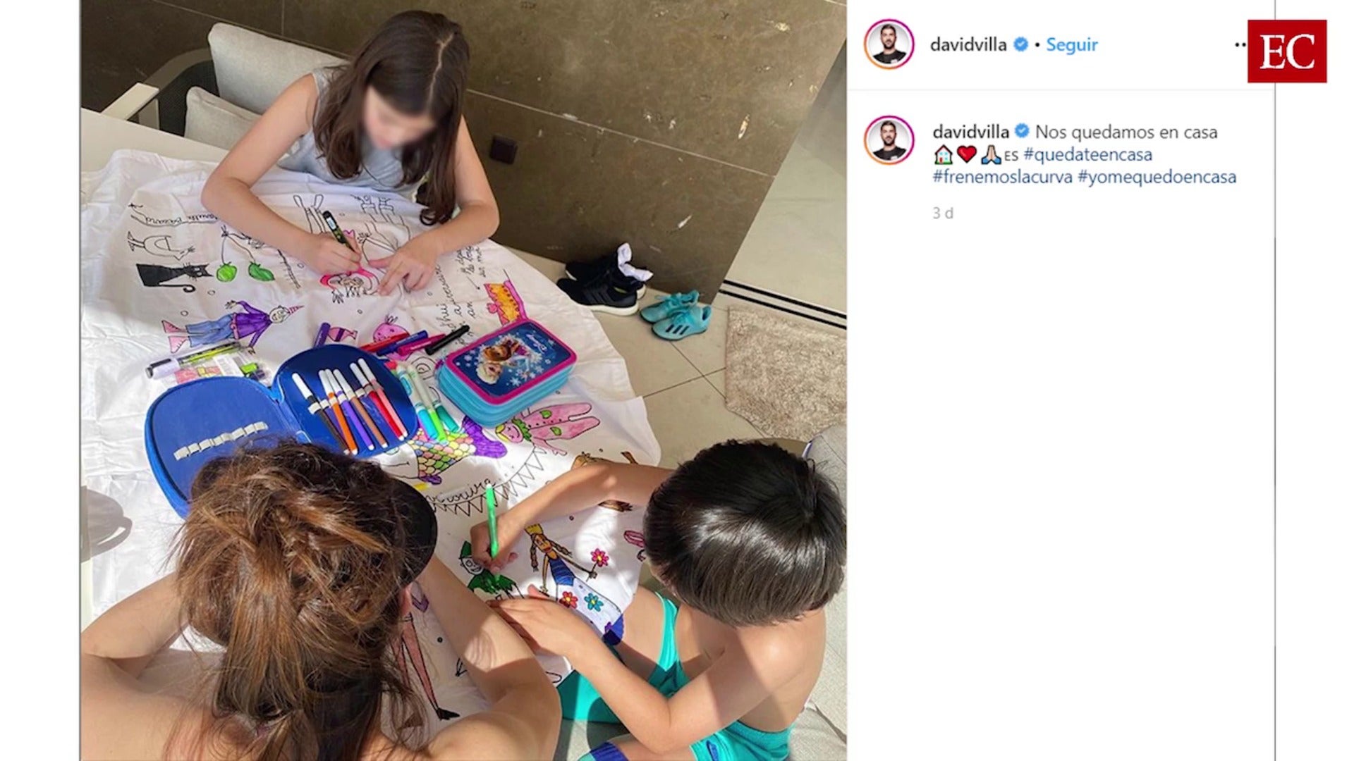 Los famosos asturianos también se quedan en casa