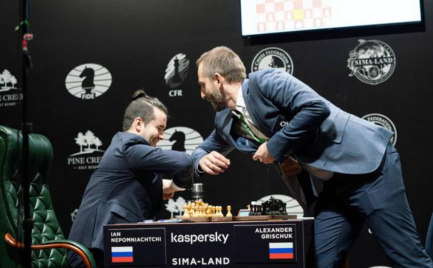 Victorias de Caruana y Vachier en el Candidatos