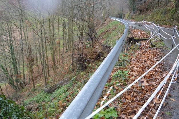 Cangas saca a contratación la obra del acceso al Acebo afectado por un argayo