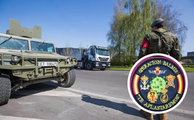 Militares crean un parche especial para recordar la 'Operación Balmis' contra el coronavirus