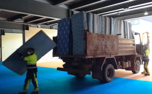 Coronavirus | La Feria de Muestras se equipa con 144 camas