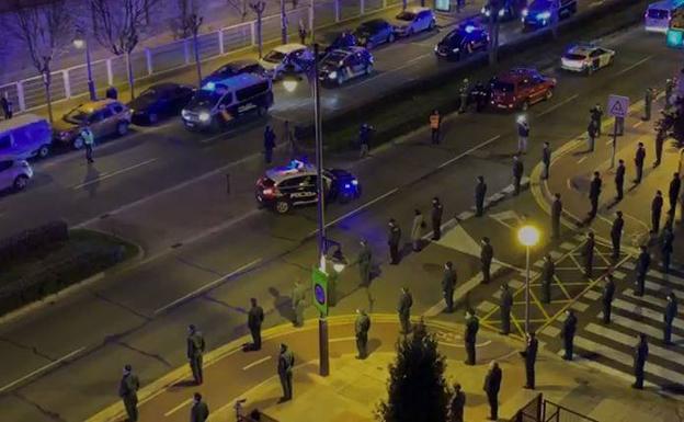 Emotivo homenaje en Logroño al Teniente Coronel Gayoso