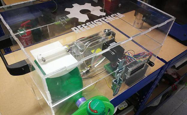 Ingenieros de la NASA colaboran en la mejora de los respiradores 3D fabricados en Asturias