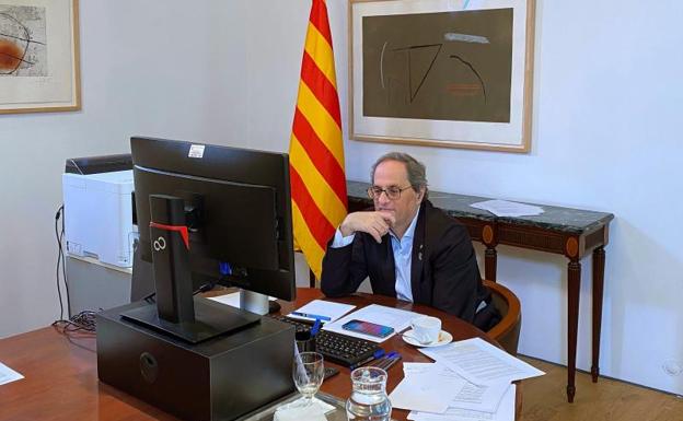 Torra exige a Sánchez que le responda por escrito por qué levanta el confinamiento duro