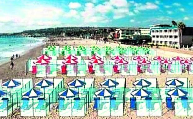 Plantean cubículos de plástico para las playas