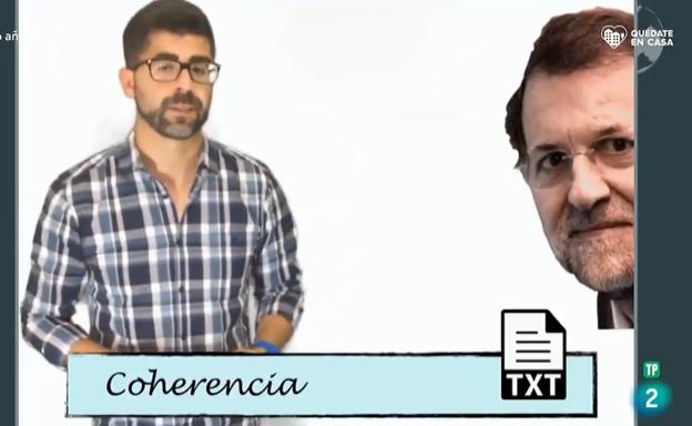 Educación pide perdón por un vídeo educativo que ponía declaraciones de Rajoy de ejemplo