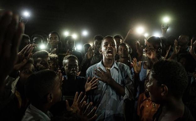 Un grito pacífico en Sudán, foto del año del World Press