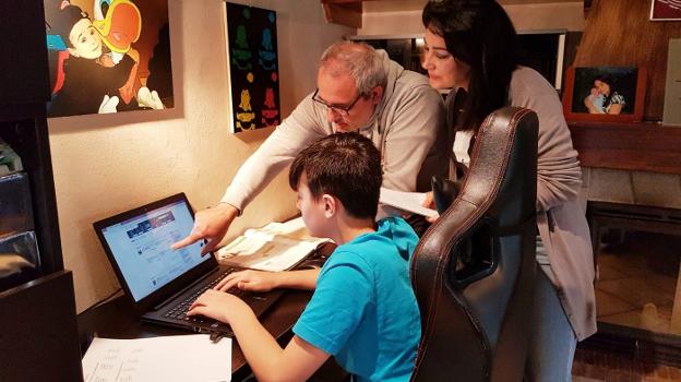 Y la enseñanza se tuvo que reinventar