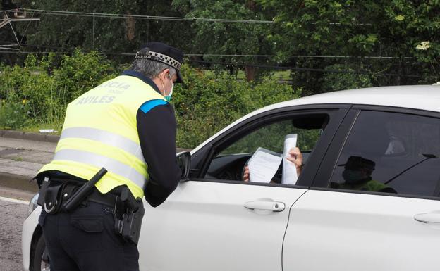 Interceptado en Avilés por tener vigente una orden de detención en Palencia