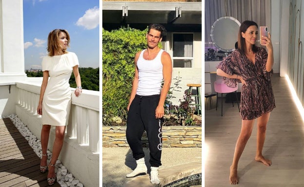 Los famosos muestran sus casas durante el confinamiento