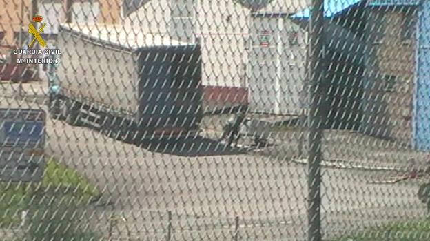 Dos detenidos al intentar introducir en Asturias 76 kilos de marihuana