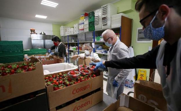 Los usuarios de la Cocina Económica aumentan un 40% por la crisis sanitaria