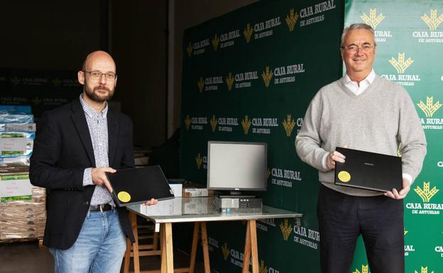 Empresas y particulares donan 600 equipos informáticos para estudiantes