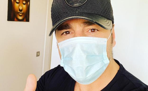 David Bustamante se defiende de las críticas sobre su uso de la mascarilla