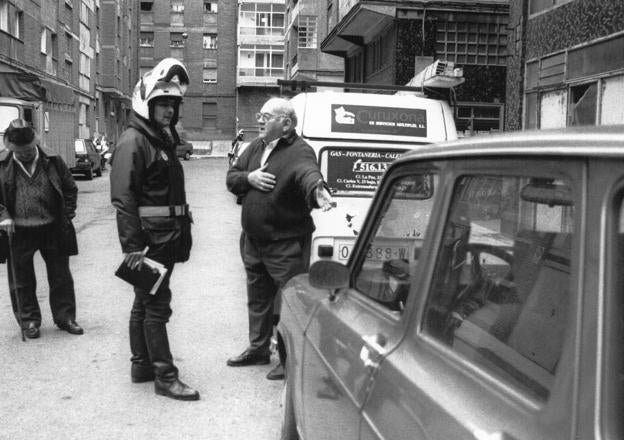 Gijon sigue perdiendo plazas de zona azul, con unas dos mil menos que en los años 90
