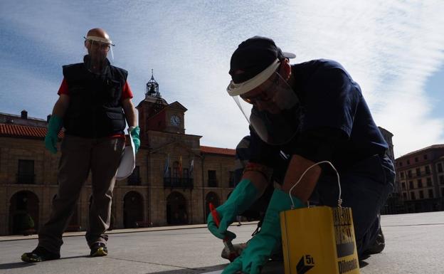 Avilés permite ampliar un 90% de las terrazas de hostelería