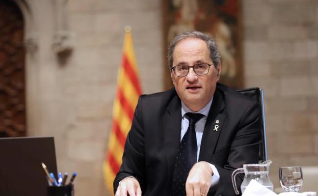 Torra cumple dos años como presidente, atrapado entre la pandemia y el Supremo