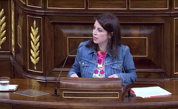Adriana Lastra a un diputado del PP: «¿Me estás amenazando?»