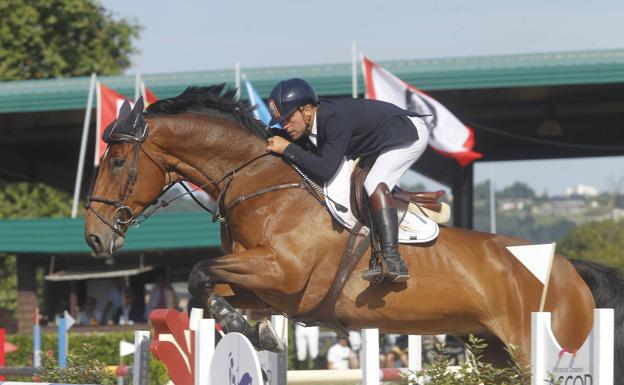 Sergio Álvarez Moya, en uno de los concursos del Chas