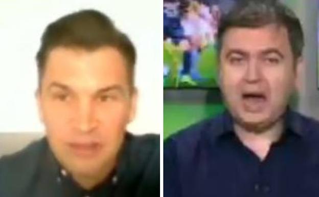 Un descuido del ministro rumano de deportes le hace aparecer en directo sin pantalones