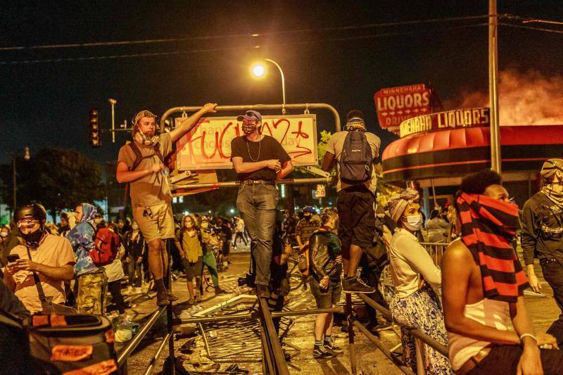 La dramática protesta tras la muerte de George Floyd