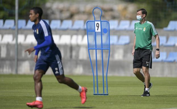 Ziganda lleva la sesión del Real Oviedo del miércoles al Tartiere