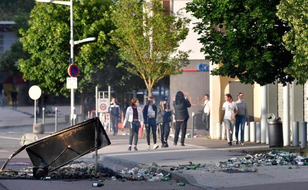 Un ajuste de cuentas sume la ciudad francesa de Dijon en el caos