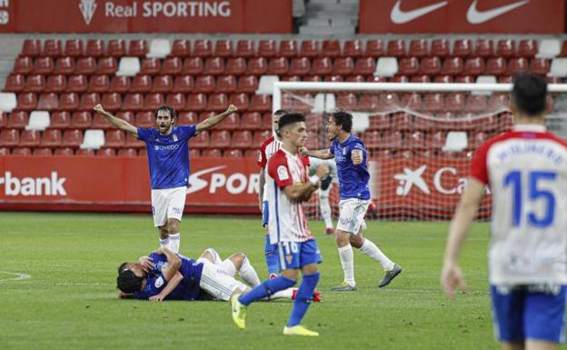 Derbi asturiano | El Real Oviedo toma aire a costa del Sporting (0-1)