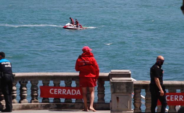 Trágico fallecimiento en la playa de San Lorenzo