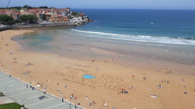 La Delegación del Gobierno dice que Gijón dio luz verde a la acampada antivacunas