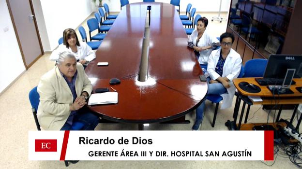 Ricardo de Dios: «Las energías y la fuerza en el ámbito sanitario vienen de la vocación»