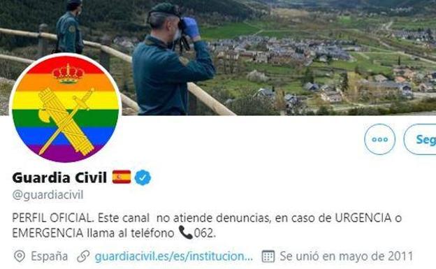 La Guardia Civil se suma a las celebraciones del Orgullo