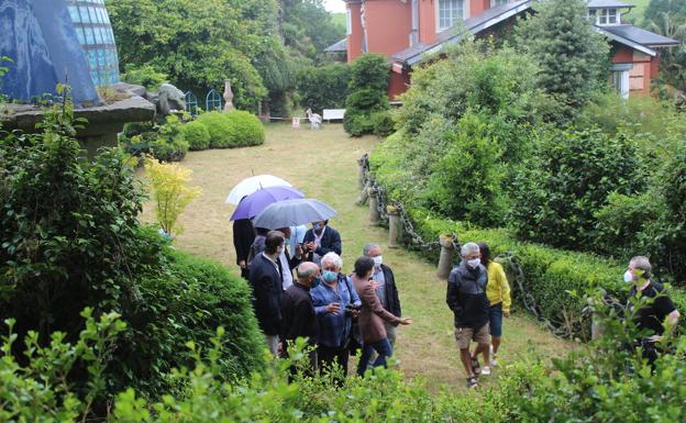 Un jardín escondido en Luarca
