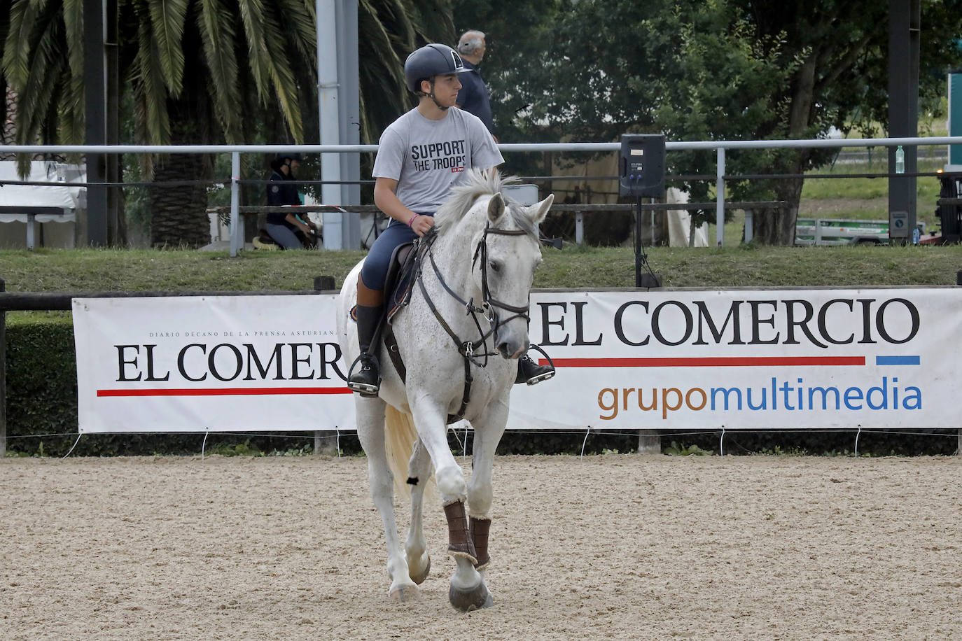 Últimos preparativos en el CHAS para el Gijón Horse Jumping