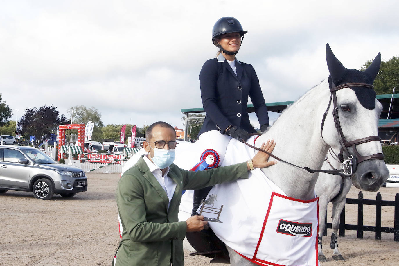 El Gijón Horse Jumping vive una intensa jornada deportiva