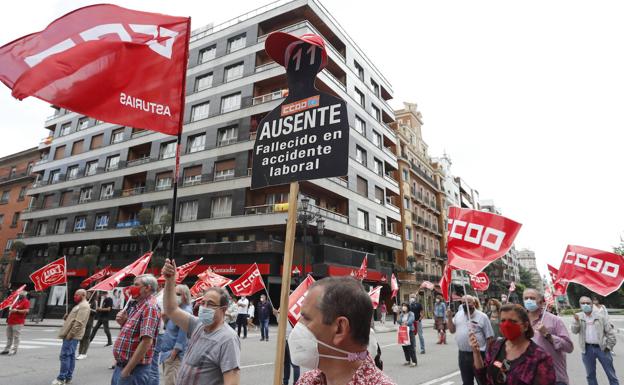 El Principado analizará los accidentes laborales con la Inspección de Trabajo