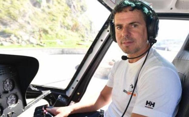 Los Picos lloran al piloto de helicóptero que les hacía los porteos, fallecido en un accidente