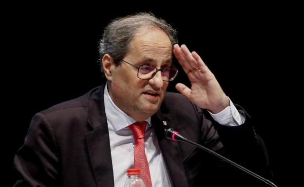 Torra llama a la «revuelta» del mundo empresarial contra el Estado